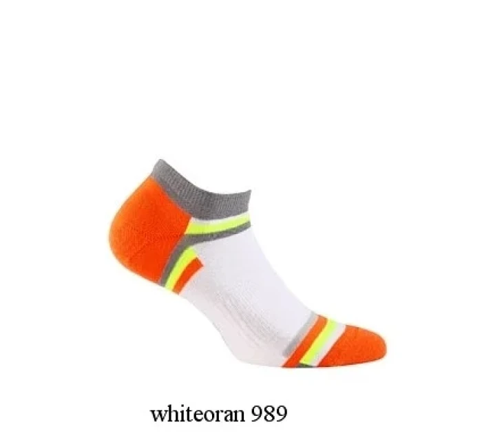 Pánske členkové ponožky Wola Sportive W91.1N3 Ag + vzor