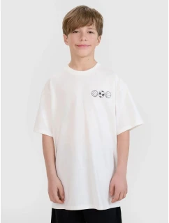 Chlapecké tričko oversize s potiskem model 21435304 - 4F