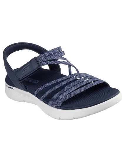 Dámske sandále Skechers GO WALK FLEX SANDAL EMMA 141473 NVY Dámske sandále Skechers GO WALK FLEX SANDAL EMMA 141473 NVY