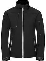 Russell Athletic 410F Dámská 3-vrstvá Bionic softshellová bunda 10.410F black Russell Athletic 410F Dámská 3-vrstvá Bionic softshellová bunda 10.410F black