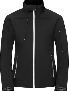 Russell Athletic 410F Dámska 3-vrstvová softshellová bunda Bionic 10.410F čierna