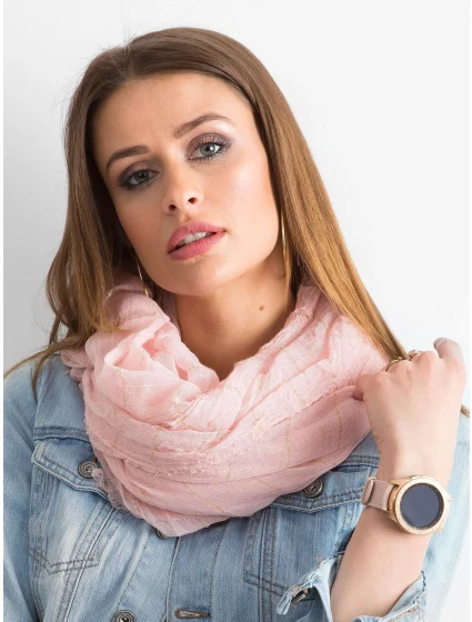 Dámský šátek AT CH ST model 14826904 světle růžový - FPrice