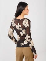 Blúzka IT BZ 22125.60 čierna a béžová