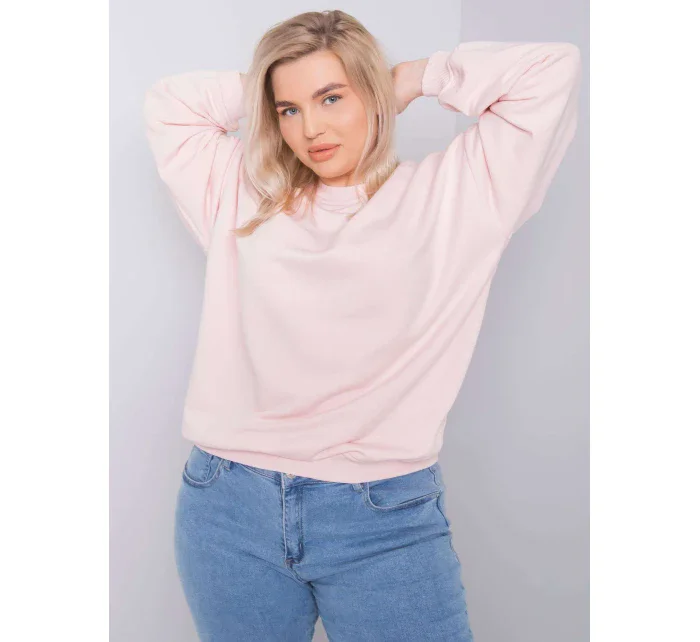 Mikina RV BL 6316.16X svetlo ružová