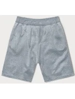 Světle šedé pánské sportovní kraťasy model 18612073 - J.STYLE
