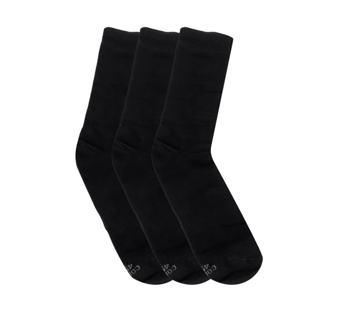 Pánske ponožky 3 pack Premium 3 pack black - CORNETTE