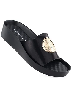 Dámské žabky na platformě černé model 22072426 - Potocki