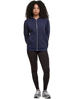 BY 290 Dámská mikina s kapucí z těžké bavlny "Fluffy" model 22469894 navy - Build your Brand