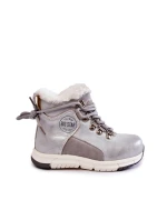 Dětské zateplené kozačky na zip Big Star model 21599152 - Big Star Shoes