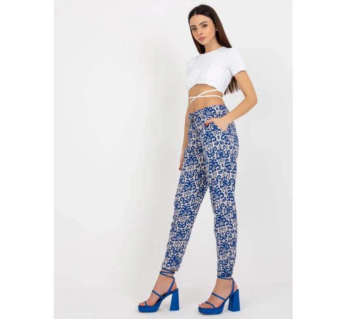 Dámske nohavice D73770M61869J tmavo modré - FPrice