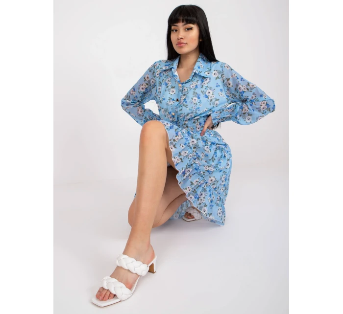 Dámské šaty DHJ SK model 17531430 světle modré - FPrice