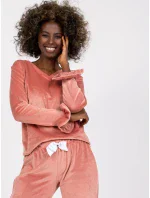 Pyžamo RV PI 7394.23X tmavo ružová