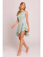 mini šaty mátové model 20970663 - Moe
