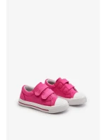 Detské tenisky na suchý zips Big Star Fuchsia Detské tenisky na suchý zips Big Star Fuchsia