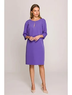 Dámske šaty S394 fialové – Stylove
