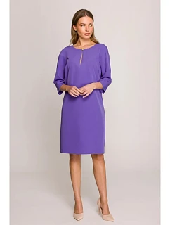 Dámske šaty S394  fialové – Stylove
