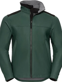 Pracovní 3vrstvá softshellová bunda 12. bottle green model 22476628 - Russell Athletic