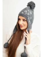 Dámská ušanka Emma K343 denim