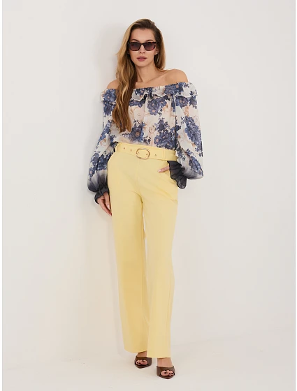 IT nohavice SP FL8252 1.90 svetložltá