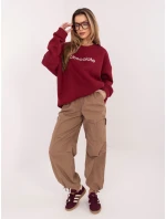 Mikina RV BL A1036.47 bordová Mikina RV BL A1036.47 bordová