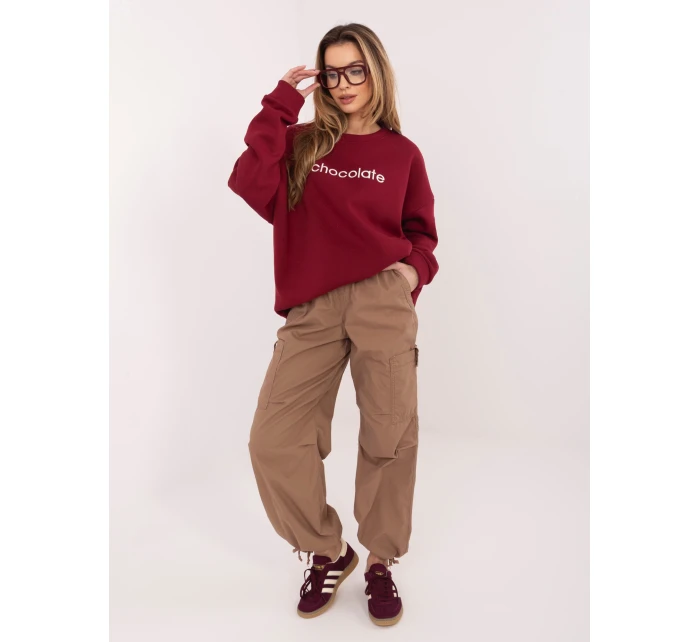 Mikina RV BL A1036.47 bordová Mikina RV BL A1036.47 bordová