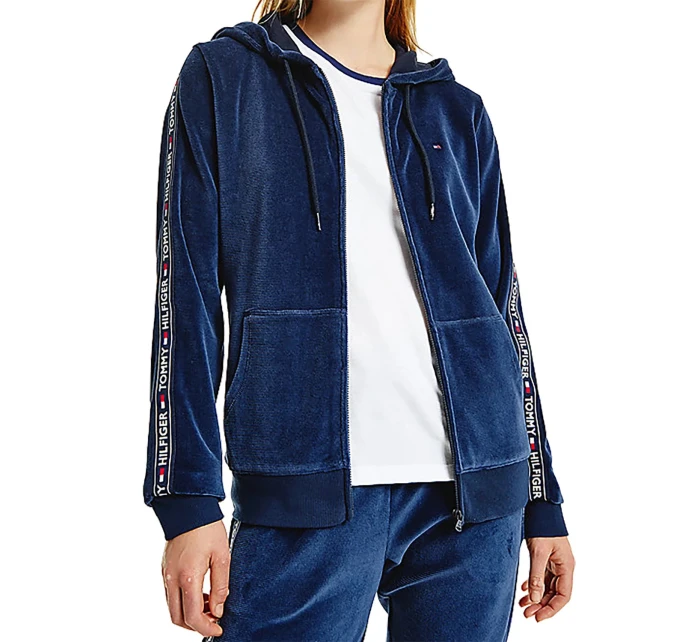 Dámska velúrová mikina UW0UW03219-DW5 - Tommy Hilfiger Dámska velúrová mikina UW0UW03219-DW5 - Tommy Hilfiger