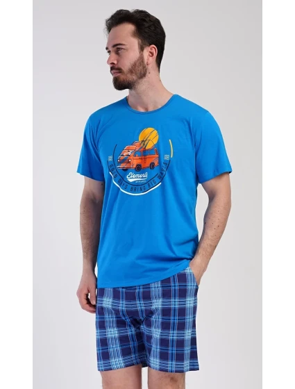 Pánské pyžamo šortky Adventure Pánské pyžamo šortky Adventure