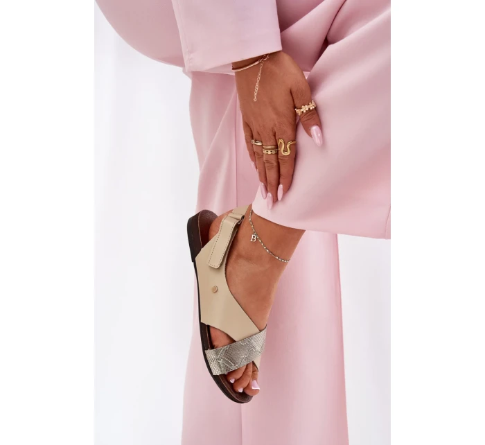 Sandále model 212125 Krok vo veľkom štýle Sandále model 212125 Krok vo veľkom štýle