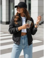 Dámský černý bomber Dstreet model 21970262 - FashionStreet