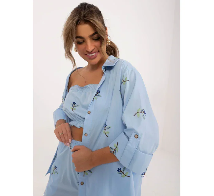 Súprava LK KMPL 509732.38 svetlomodrá