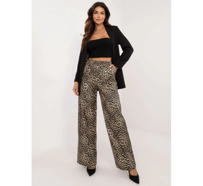 Nohavice LK SP 509799.38 čierno-béžové