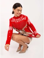 Sweter MI SW model 21791106 czerwony - FPrice Sweter MI SW model 21791106 czerwony - FPrice