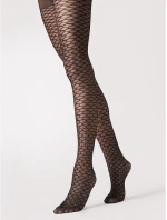 Dámské punčochové kalhoty G  20 den Černá vzor  model 21748032 - Fiore