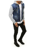 Pánska džínsová bunda modrá TX3293