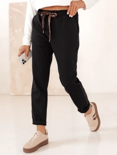Dámske nohavice COMFYSTY black FashionStreet UY2296
