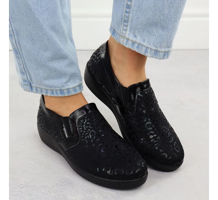 Dámské pohodlné nazouvací boty  v provedení model 22051511 - Unisoft