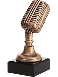 Odlievaná figúrka - mikrofón RFST2079/BR