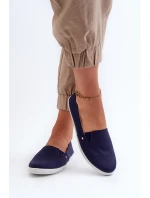 Dámské námořnické slipon tenisky modré model 21661219 - EVENTO