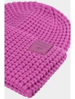 Dziewczęca Czapka Zimowa 4F 4FJWAW24ACAPF414-54S Różowa