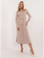 Šaty LK SK 509792.21P béžové Šaty LK SK 509792.21P béžové