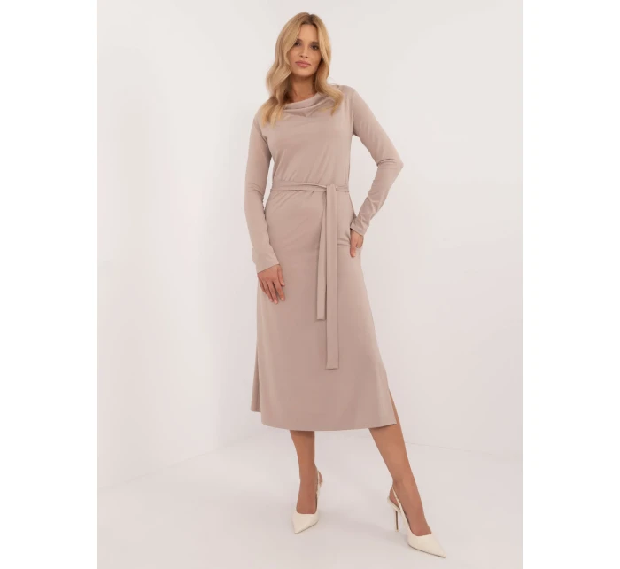 Šaty LK SK 509792.21P béžové Šaty LK SK 509792.21P béžové