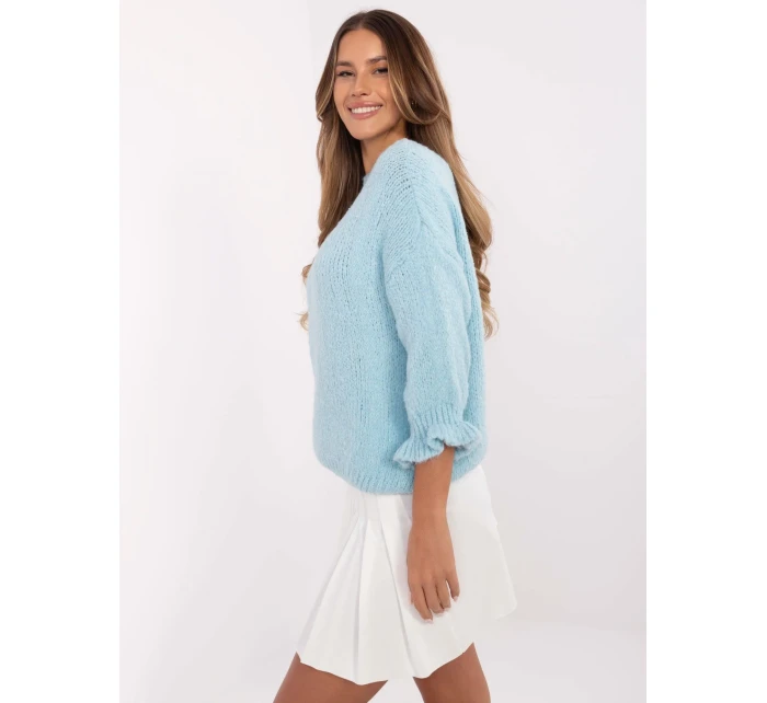 Jumper MI SW model 20849200 světle modrý - FPrice Jumper MI SW model 20849200 světle modrý - FPrice