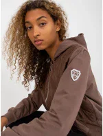Dámska mikina RV BL 8226.11X hnedá