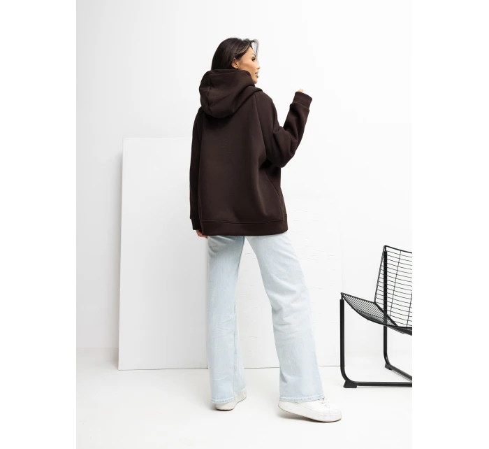 Bluza RV BL model 21777629 ciemny brązowy - FPrice