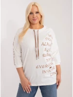 Blúzka RV BZ 9450.36 bielo-hnedá Blúzka RV BZ 9450.36 bielo-hnedá