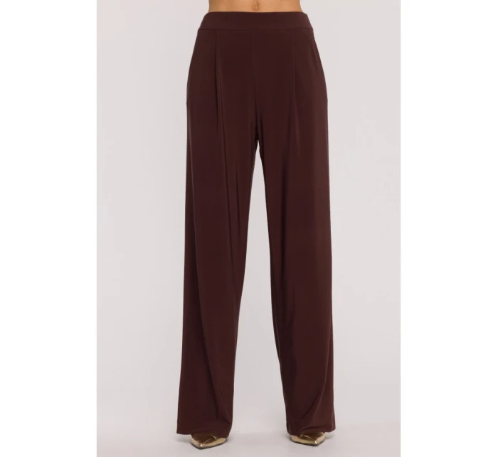 Souprava s topem a širokými kalhotami hnědá model 21479342 - Moe