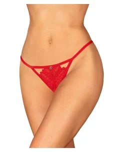 Neodolateľné tangá otvorené Ingridia thong - Obsessive