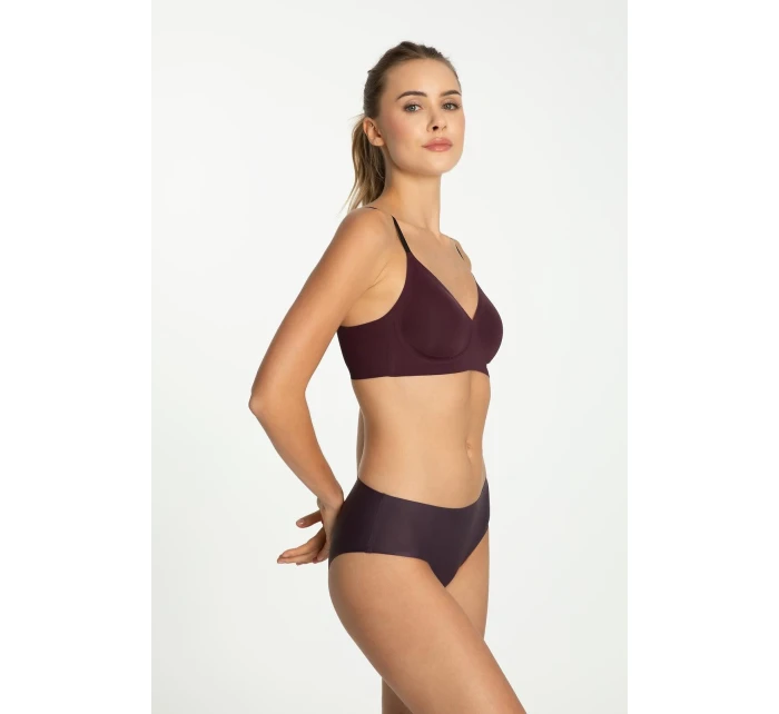 Julimex Dark Plum Simple Classic kalhotky S-XL