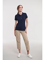 Dámské elastické piqué polo 10. azure blue model 22473841 - Russell Athletic Dámské elastické piqué polo 10. azure blue model 22473841 - Russell Athletic