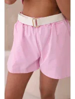 Sada s potiskem new punto halenkové + šortky světle růžová Sada s potiskem new punto halenkové + šortky světle růžová